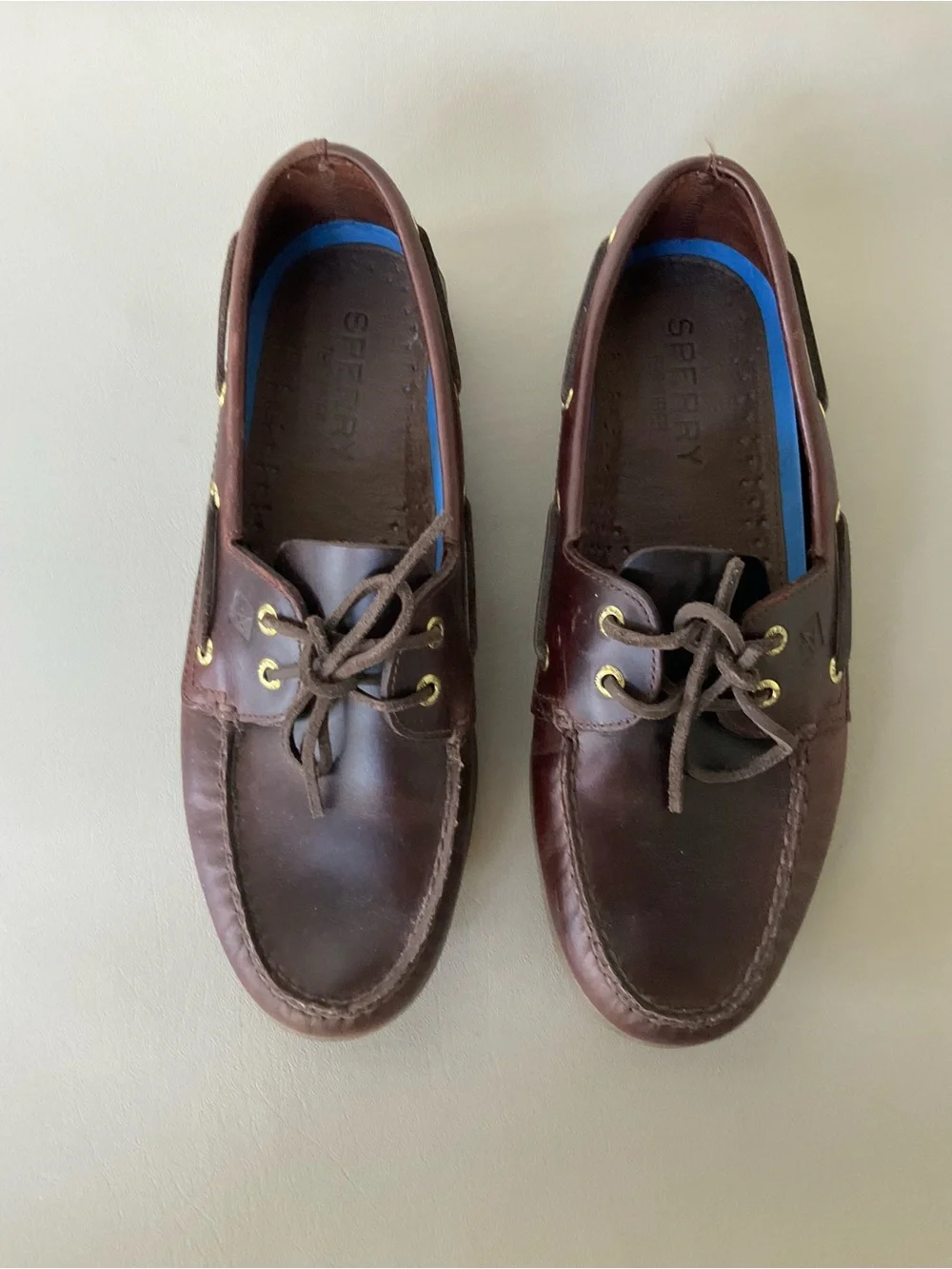 Sperry, Dark Brown, Leather, Loafers